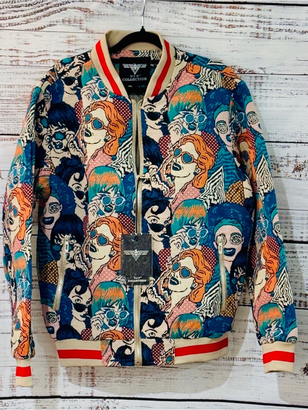 V.I.P Multi Face Bomber Jacket